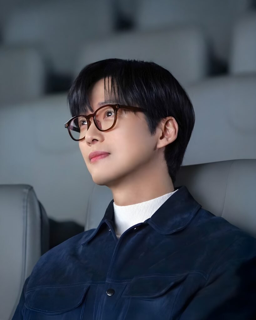 Namkoong Min wearing glasses during a recent appearance